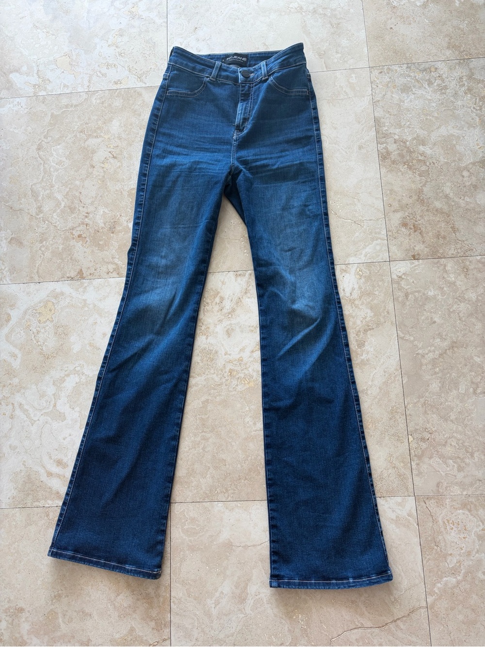 Women’s Dark Blue Flare Jeans - Classic Bootcut by